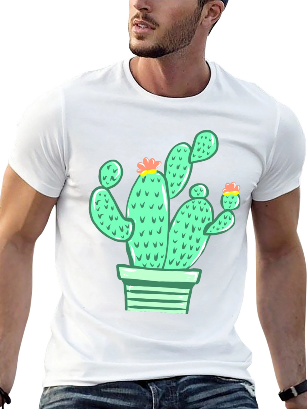 Cactus Tee - Desert Humor Style