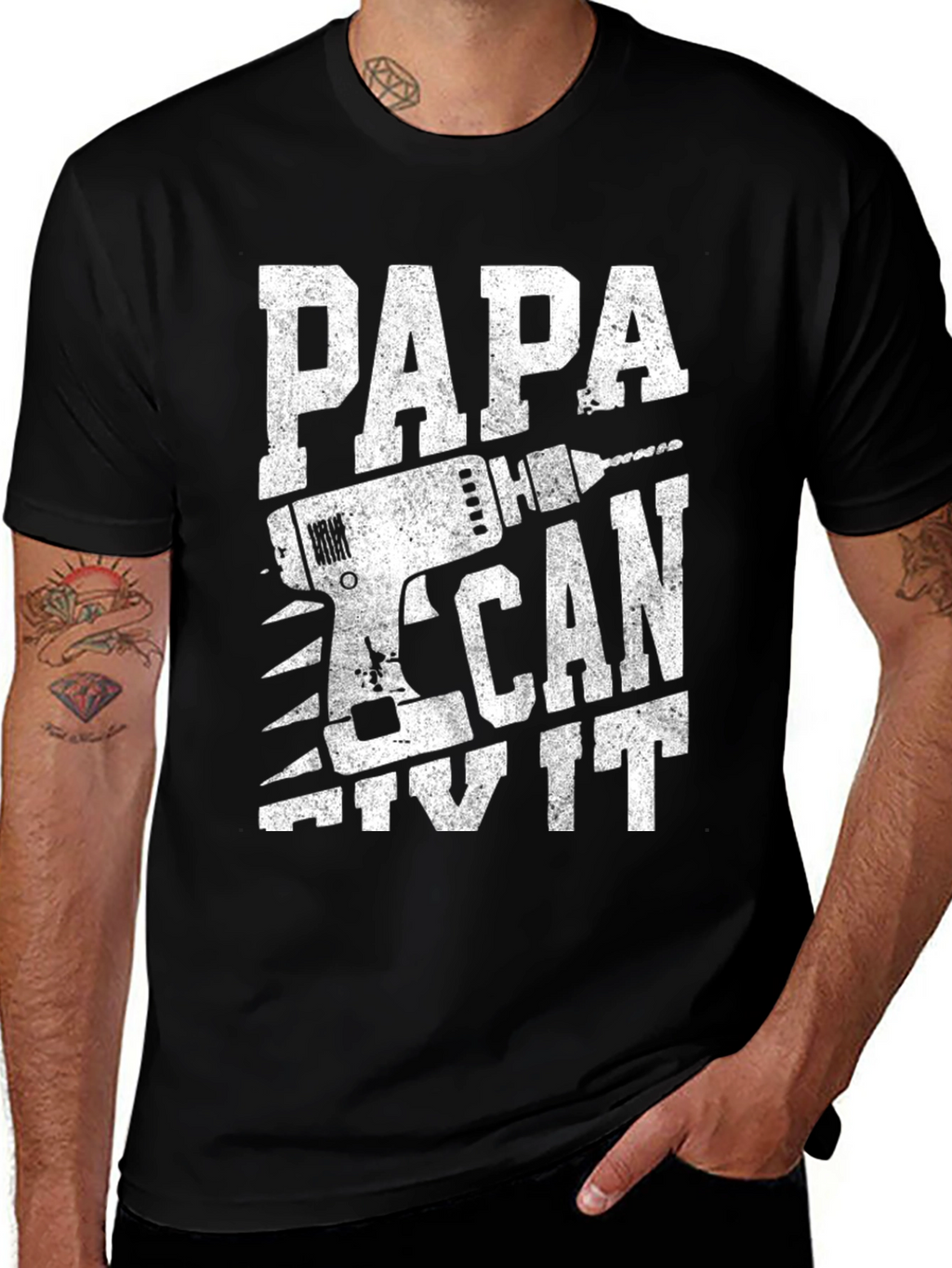 Papa Can Fix It T-Shirt - DIY Dad Gift
