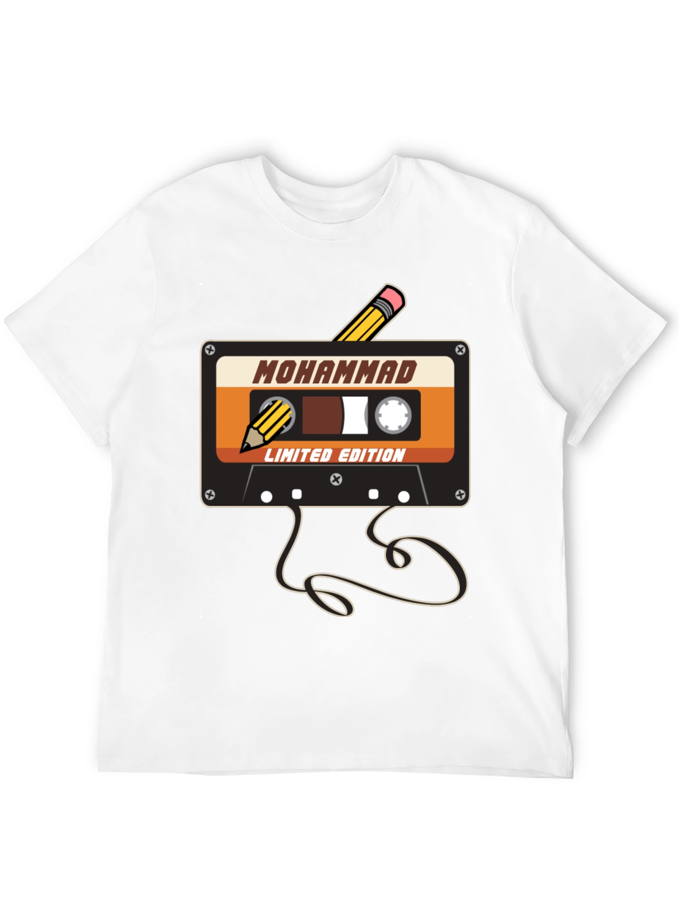 Mohammad Cassette Tape Limited Edition Graphic T-Shirt