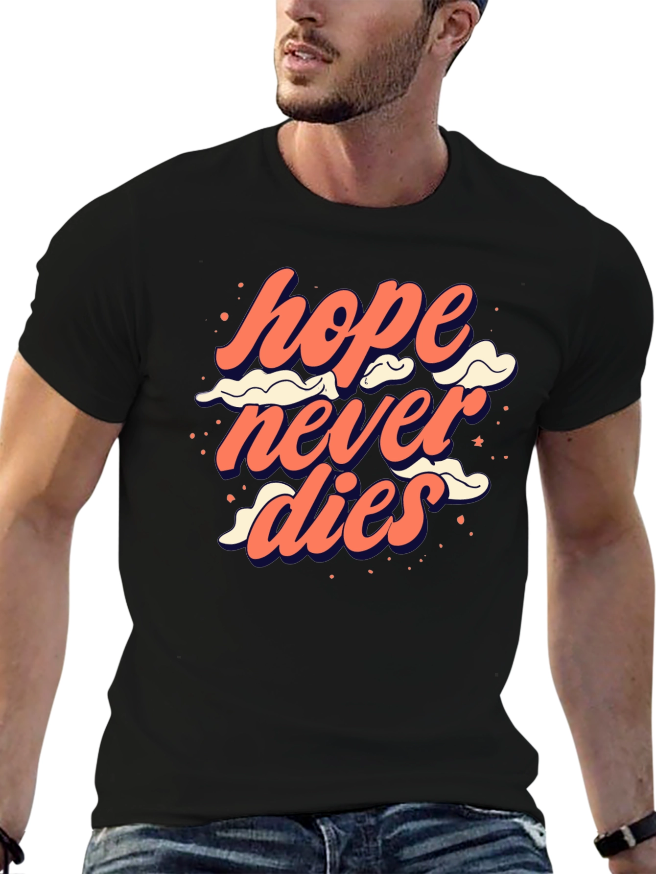 Hope Never Dies Graphic Tee - Trendy Comfort