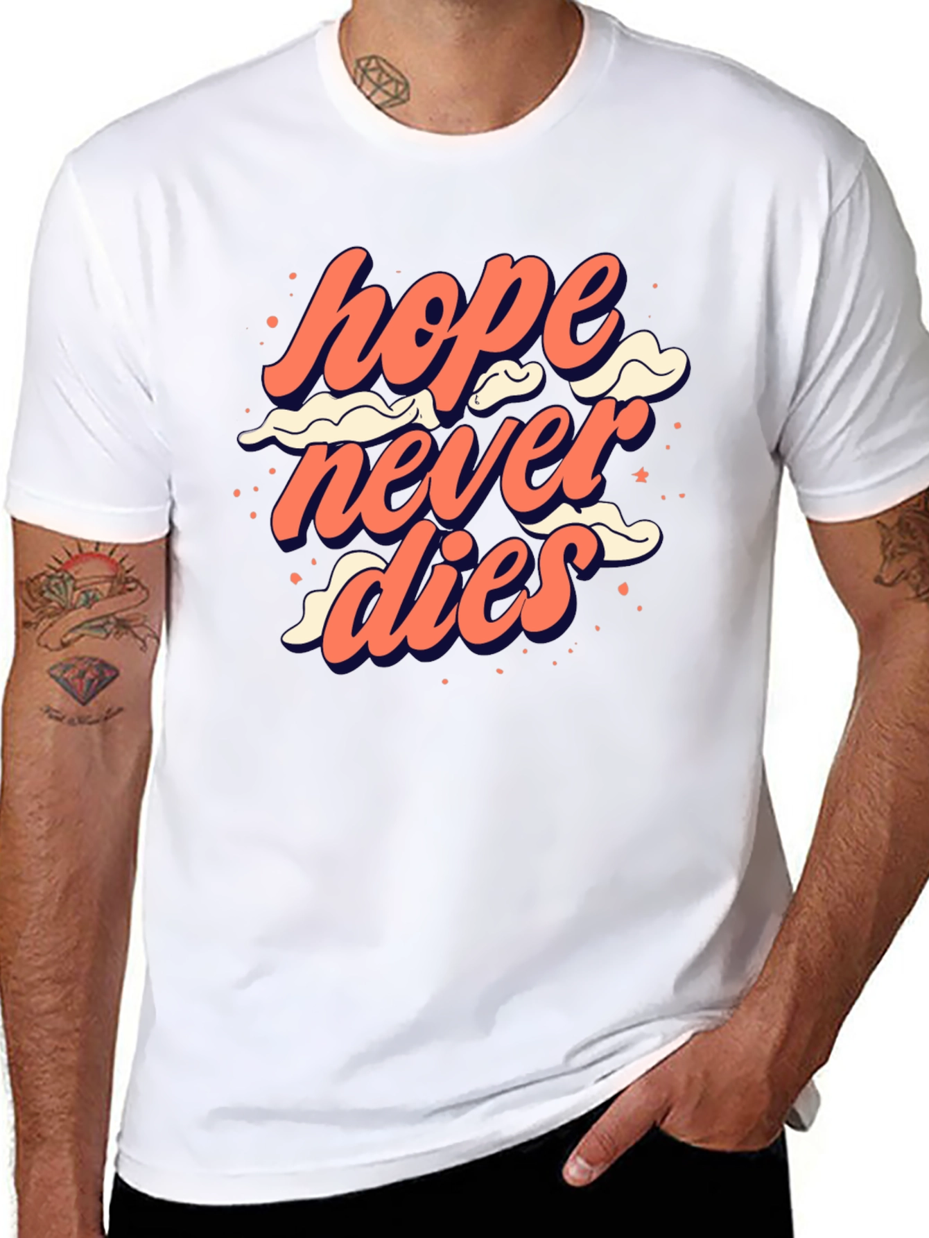 Hope Never Dies Graphic Tee - Trendy Comfort