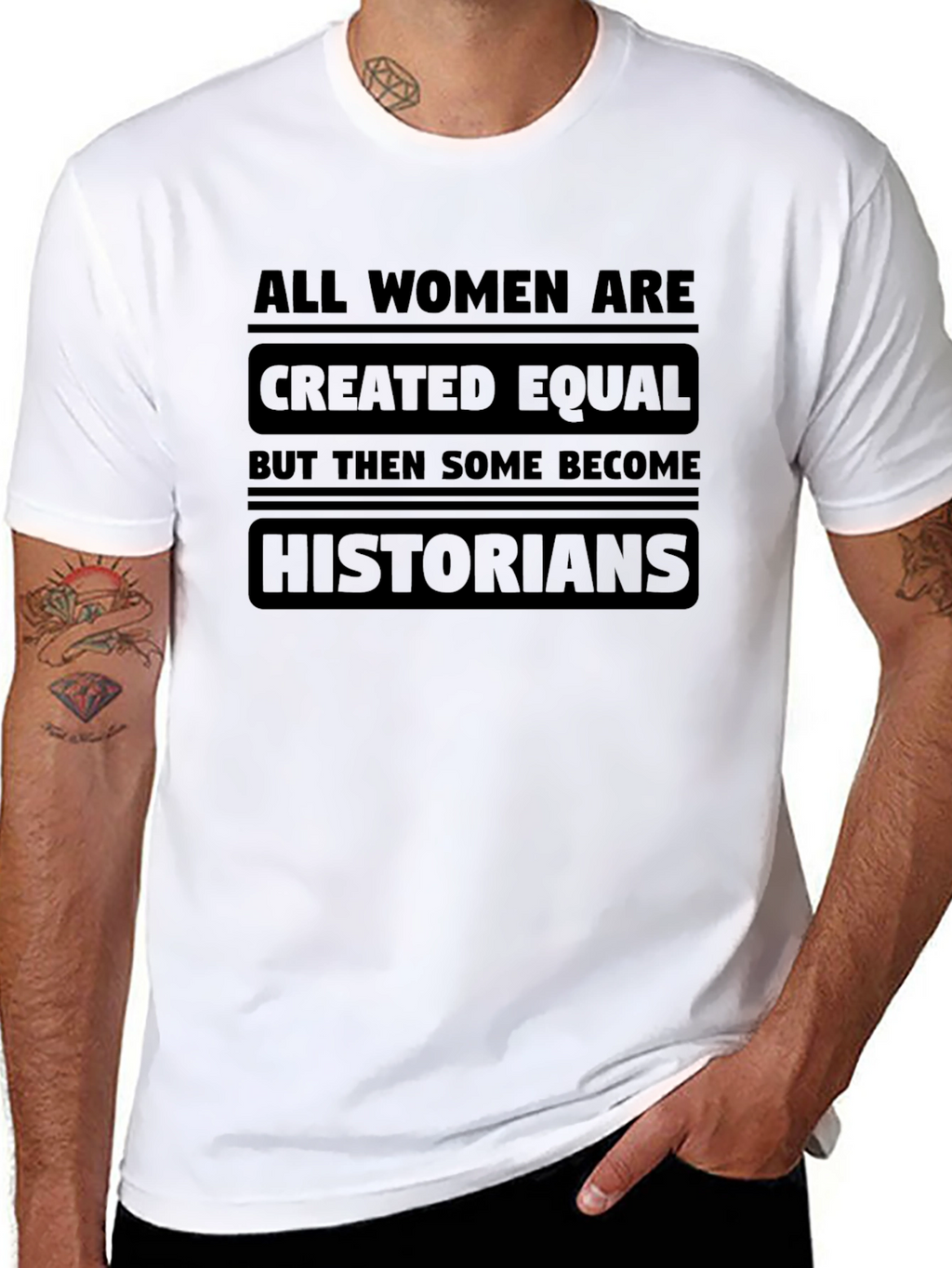 Historians Womens Graphic T-Shirt
