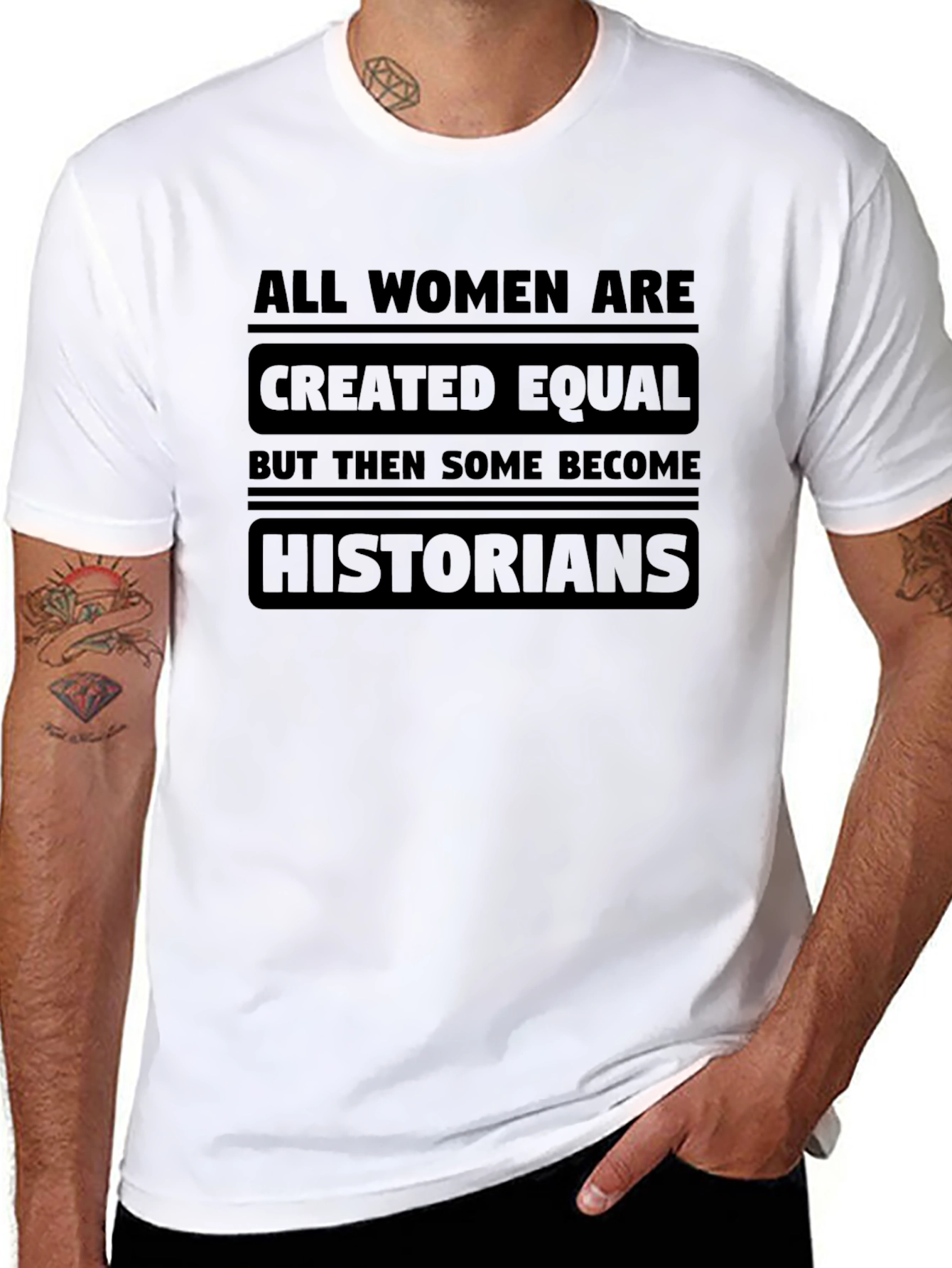 Historians Womens Graphic T-Shirt