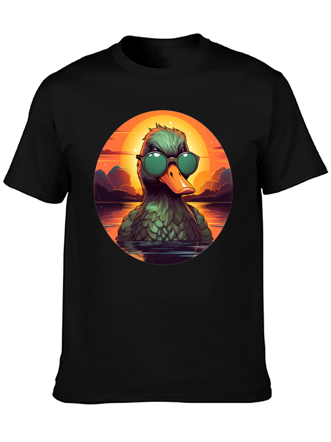 Cool Duck Sunset T-Shirt