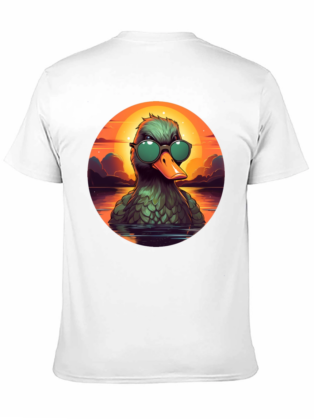 Cool Duck Sunset T-Shirt