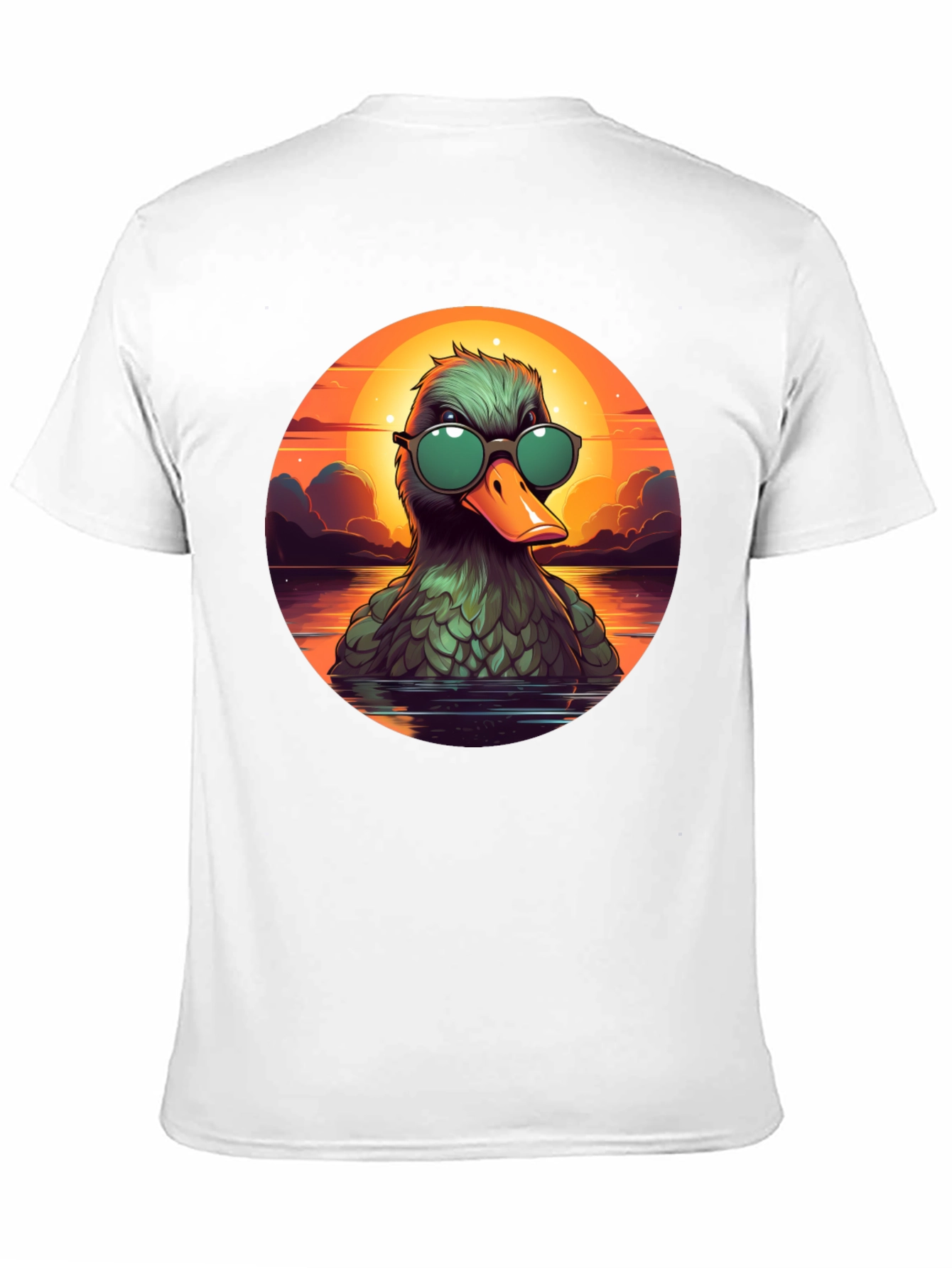 Cool Duck Sunset T-Shirt