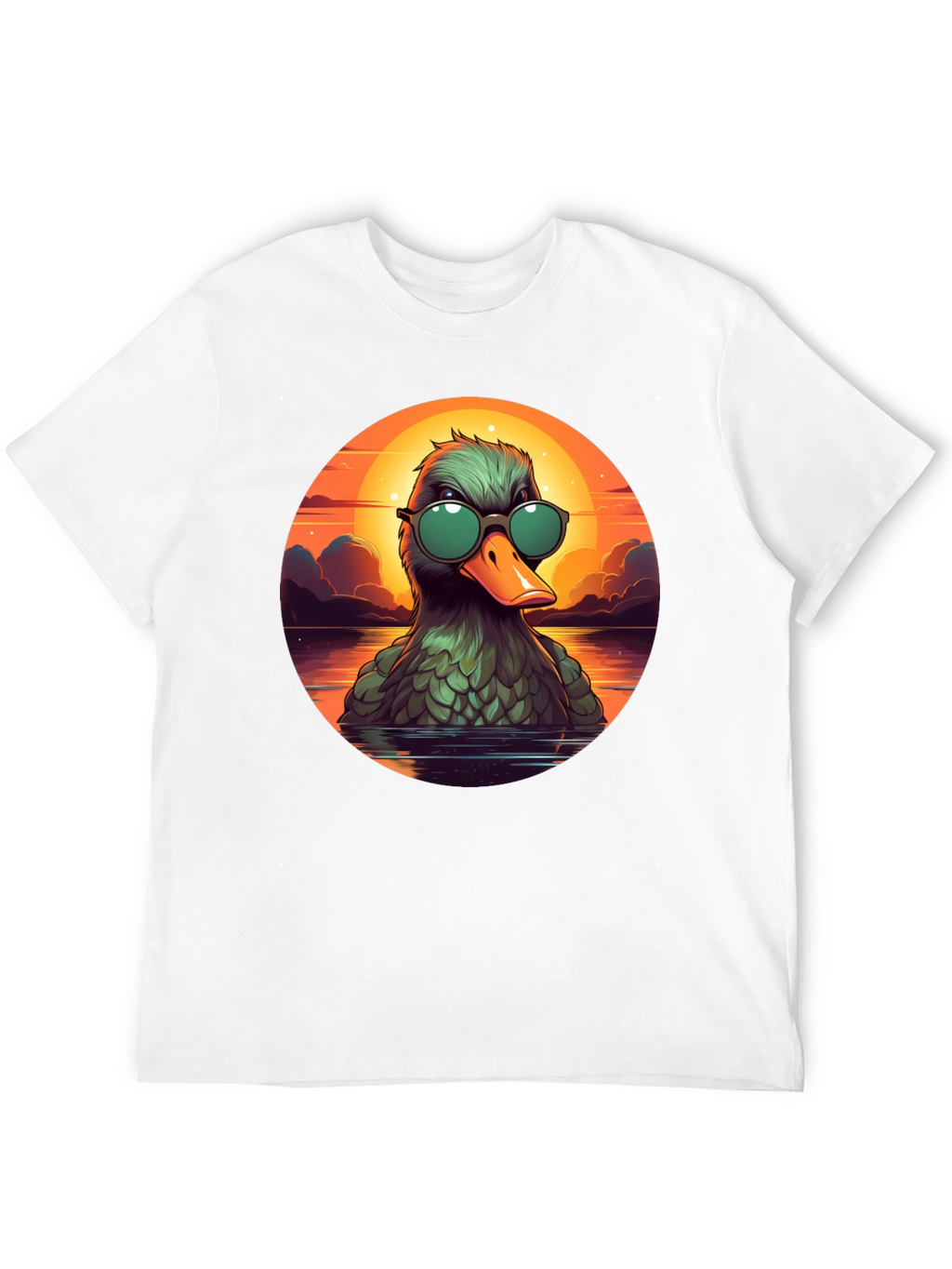Cool Duck Sunset T-Shirt