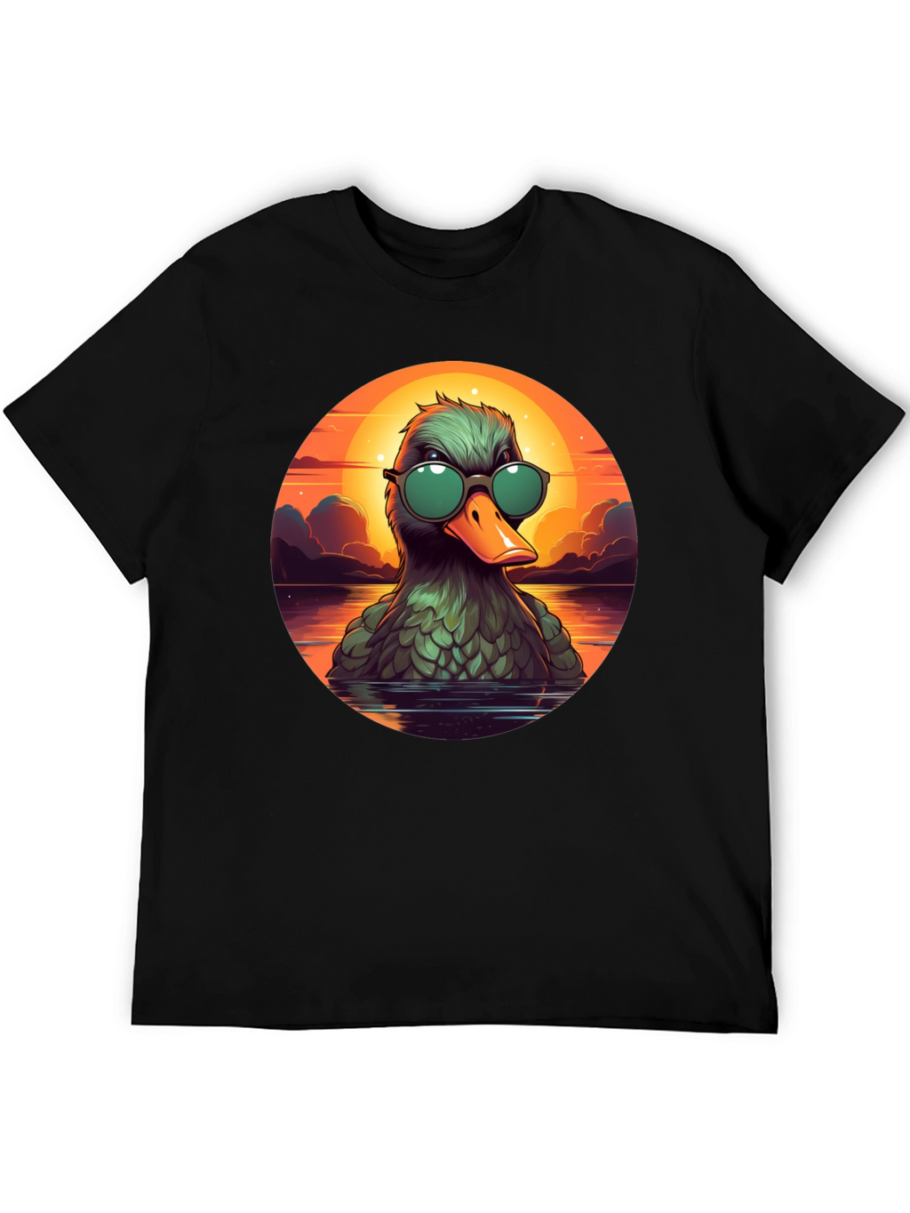 Cool Duck Sunset T-Shirt