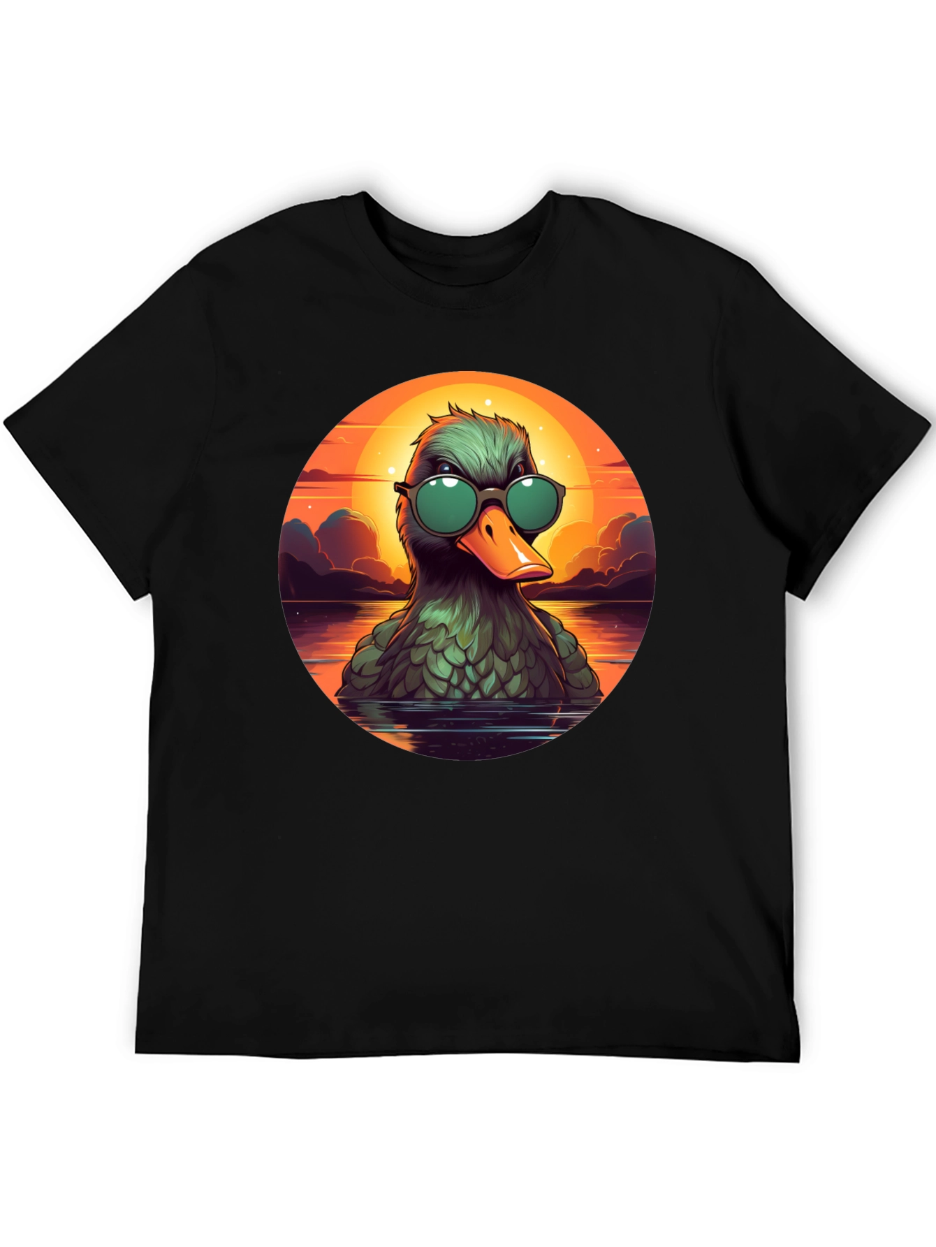 Cool Duck Sunset T-Shirt