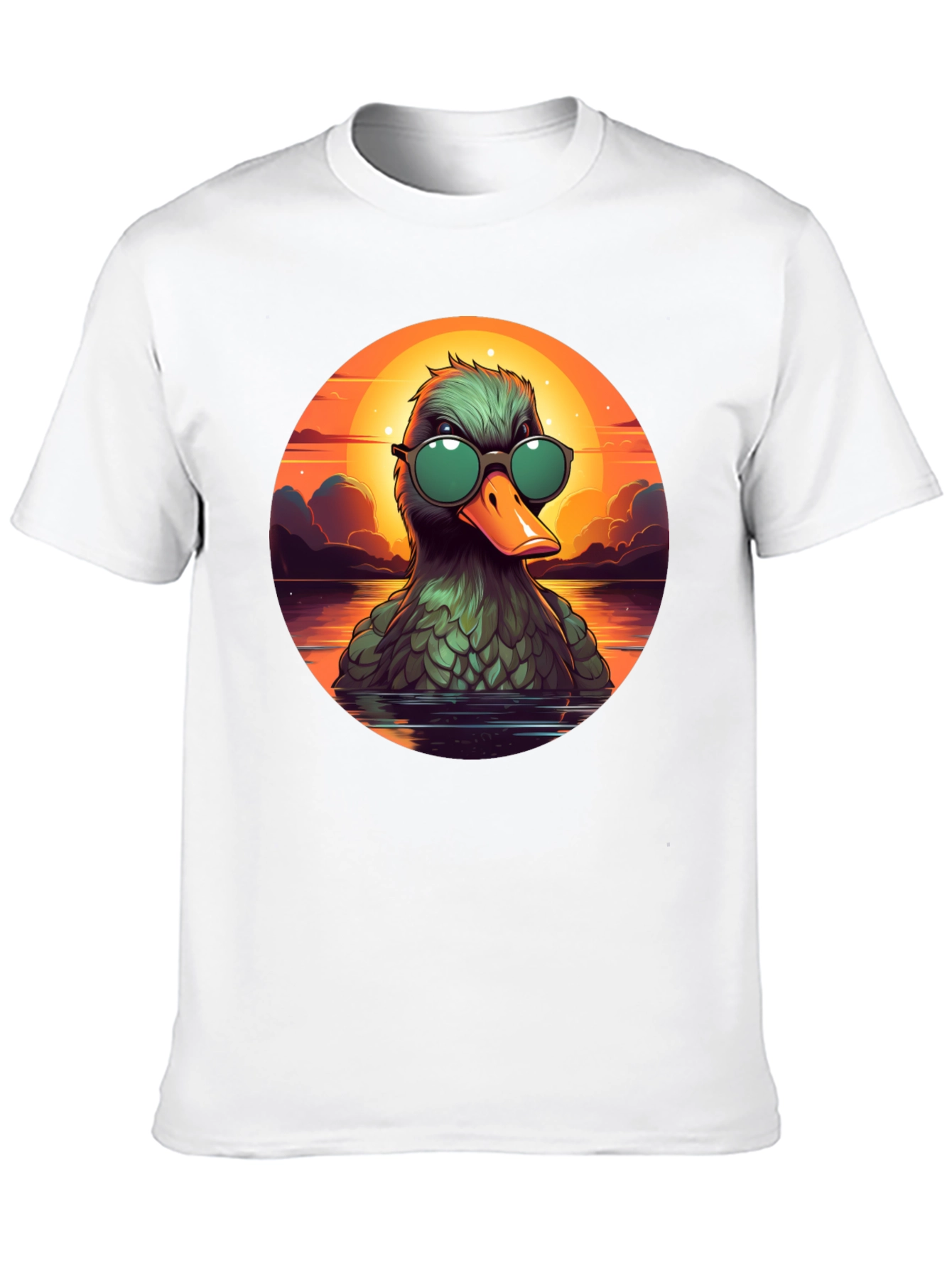 Cool Duck Sunset T-Shirt