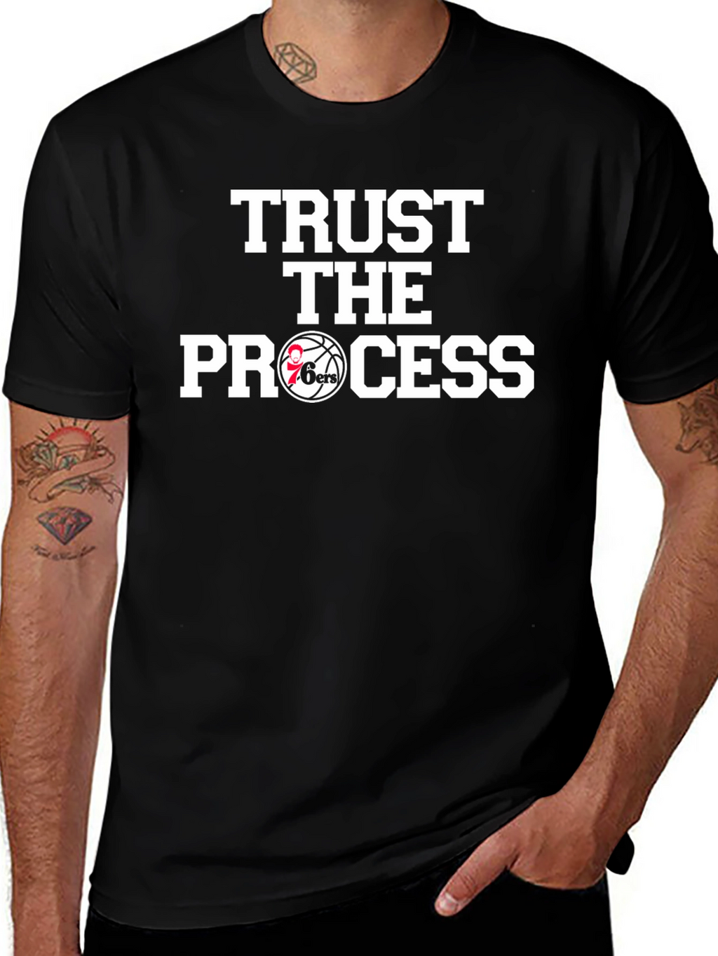 Trust the Process Tee - 76ers Basketball T-Shirt