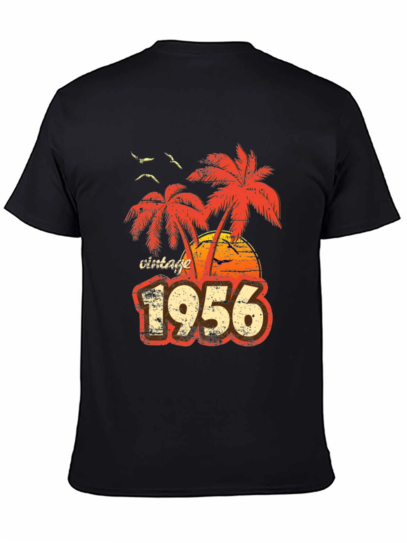Vintage 1956 Palm Tree Graphic T-Shirt