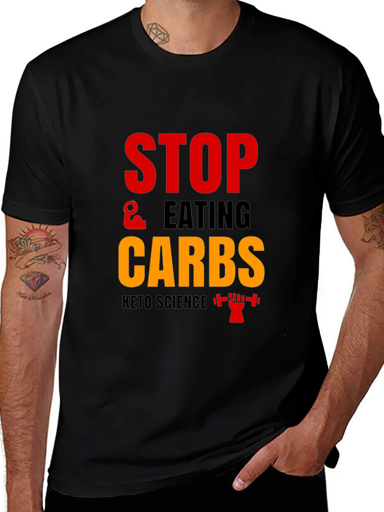 Stop Eating Carbs Keto T-Shirt