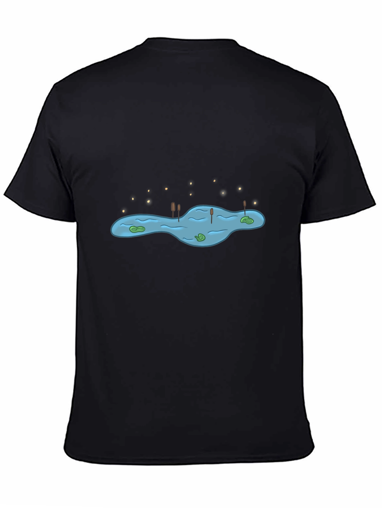 Pond Life Graphic Tee - Unique Nature Design