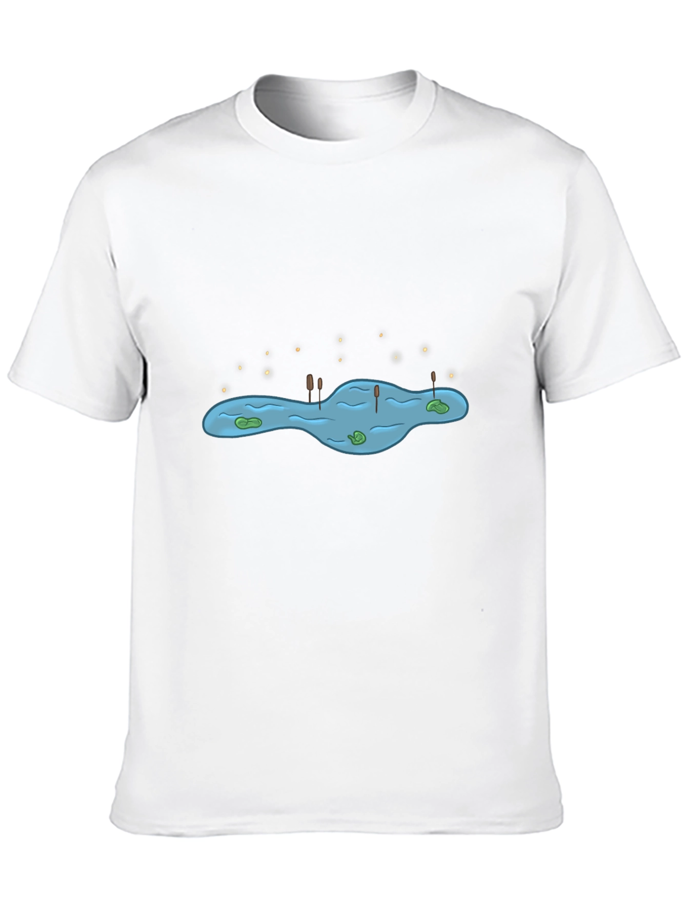 Pond Life Graphic Tee - Unique Nature Design