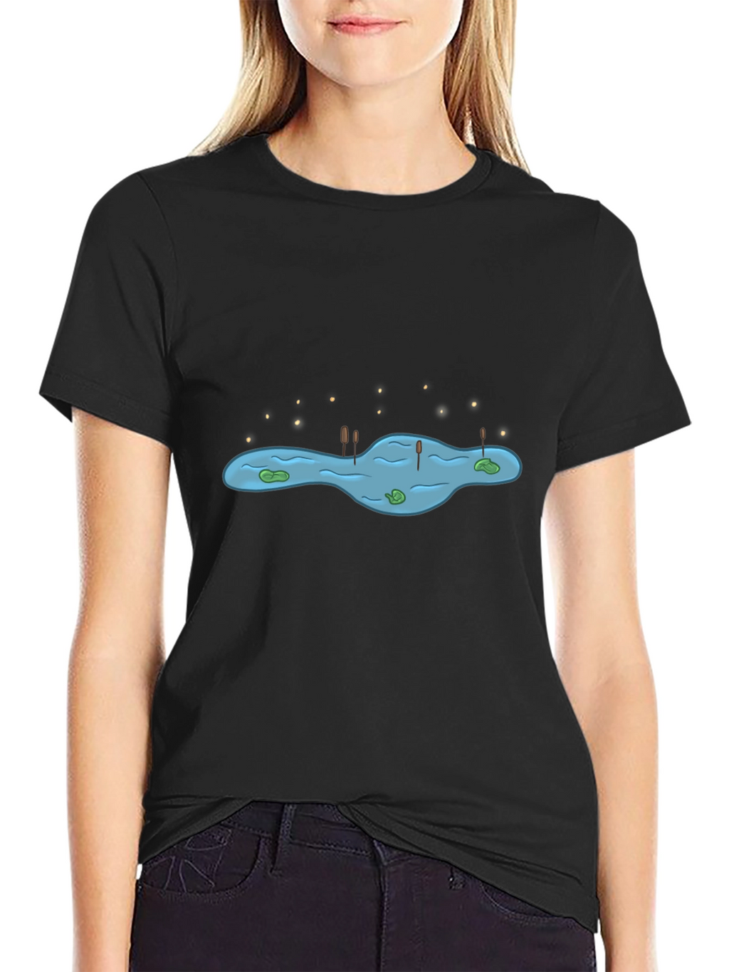 Pond Life Graphic Tee - Unique Nature Design
