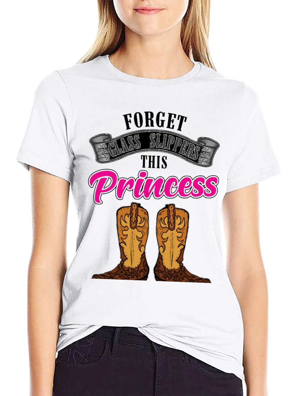 Forget Glass Slippers Princess T-Shirt