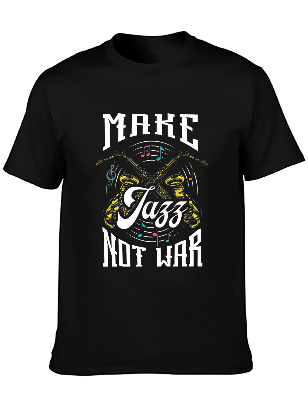 Make Jazz Not War Graphic Tee