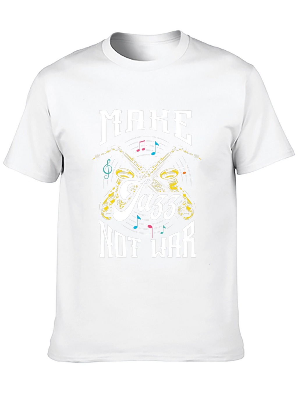 Make Jazz Not War Graphic Tee