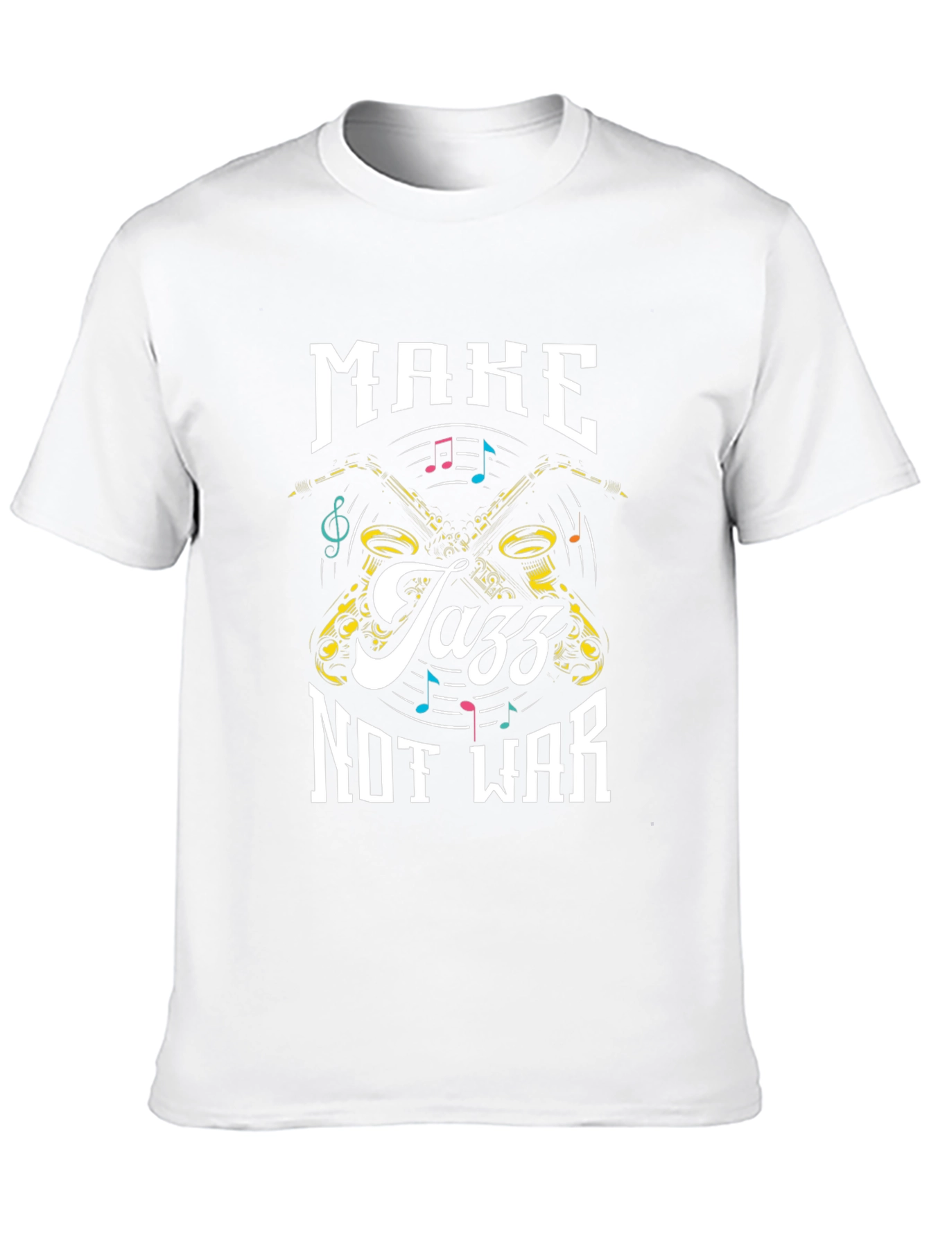 Make Jazz Not War Graphic Tee