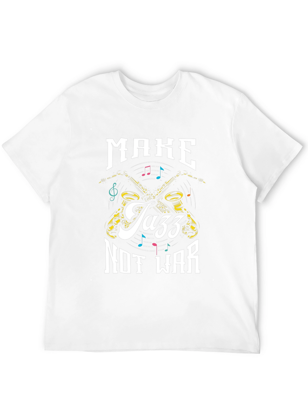 Make Jazz Not War Graphic Tee