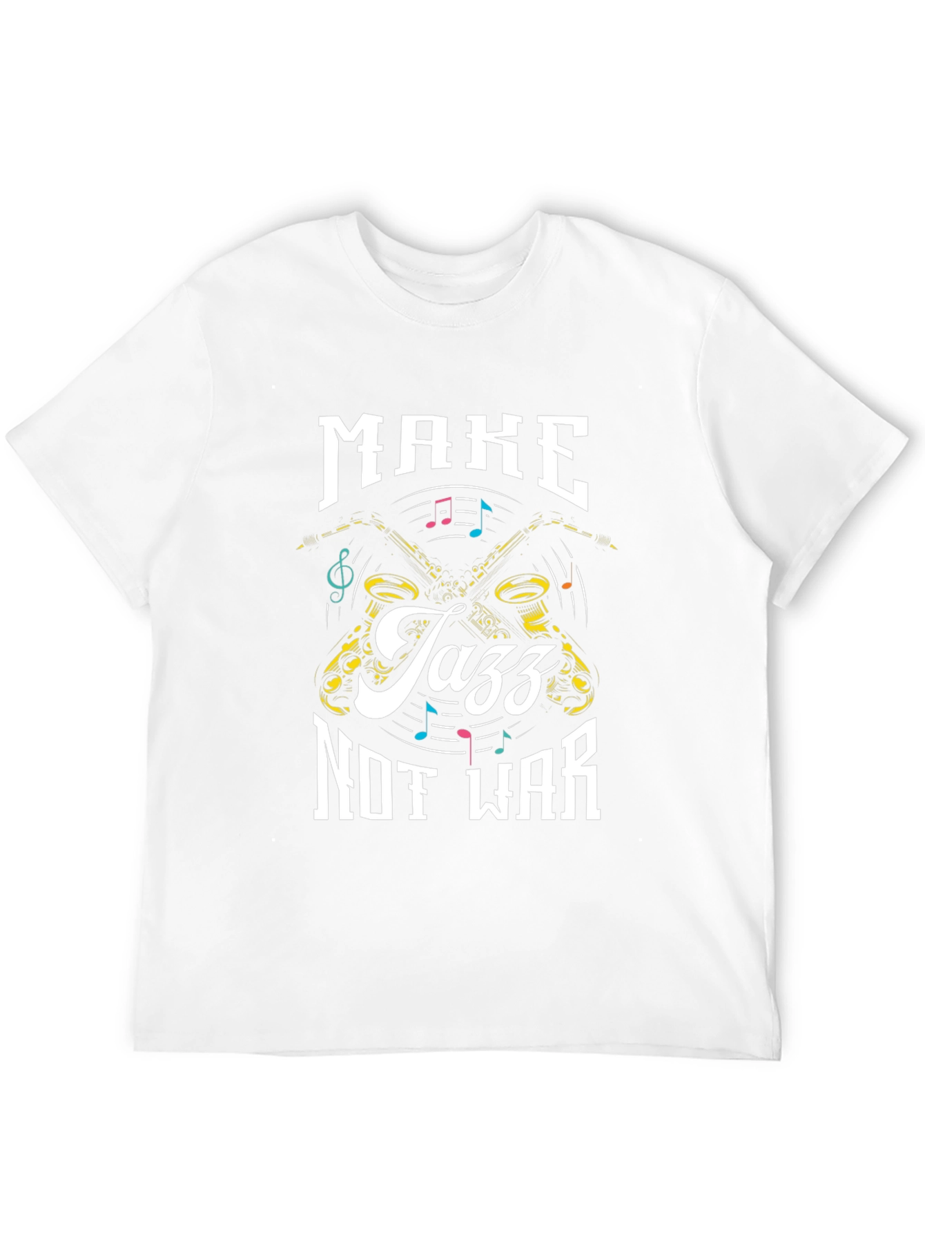 Make Jazz Not War Graphic Tee