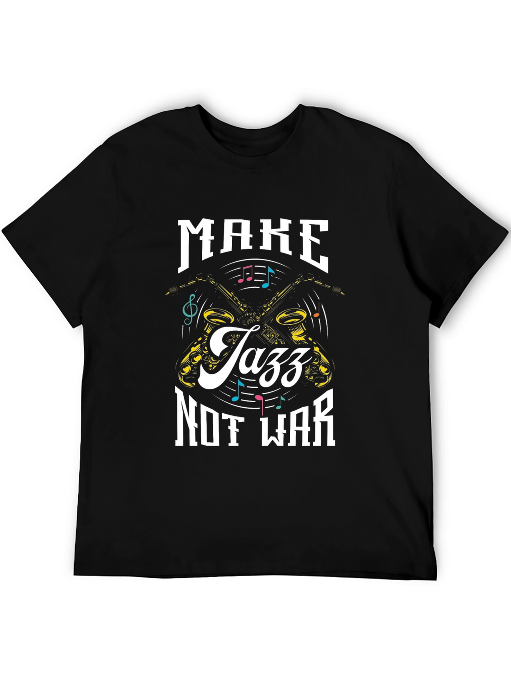 Make Jazz Not War Graphic Tee