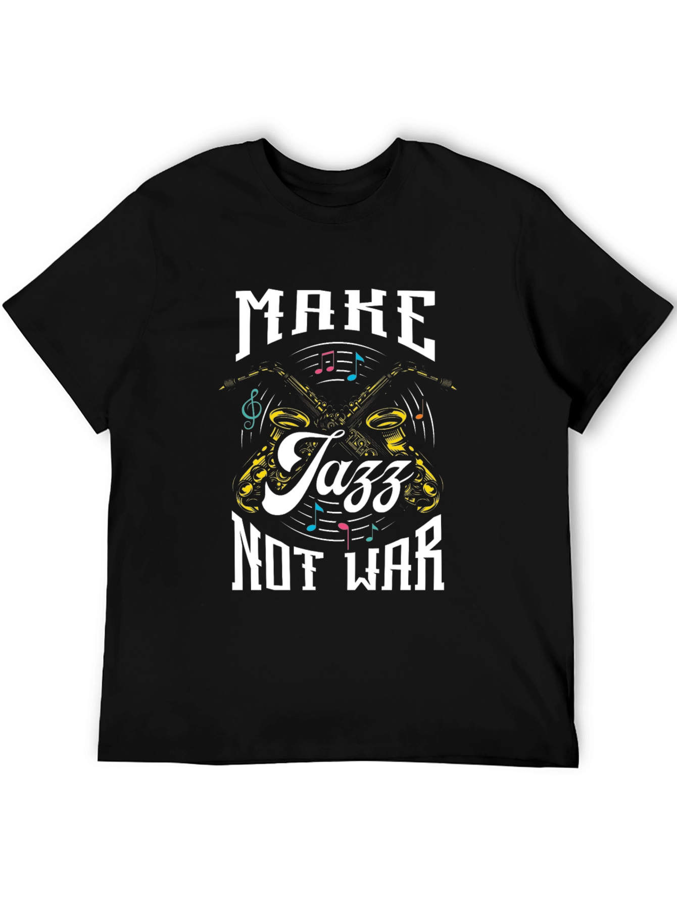 Make Jazz Not War Graphic Tee