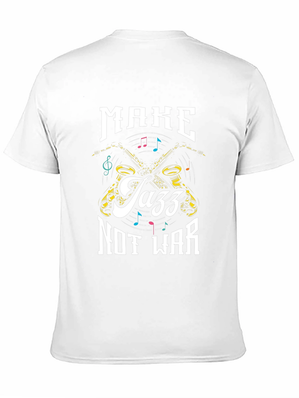 Make Jazz Not War Graphic Tee