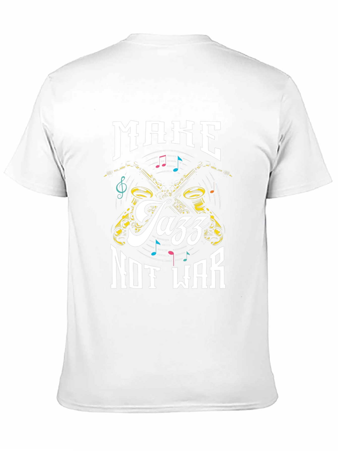 Make Jazz Not War Graphic Tee