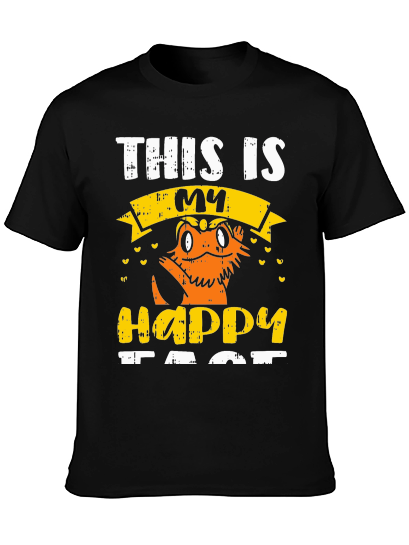 Happy Face Bearded Dragon T-Shirt