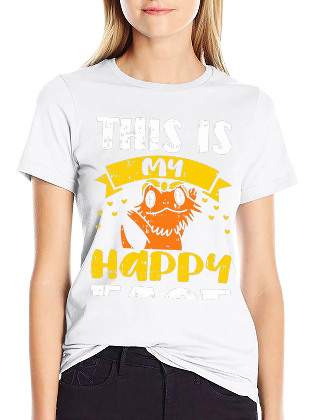Happy Face Bearded Dragon T-Shirt