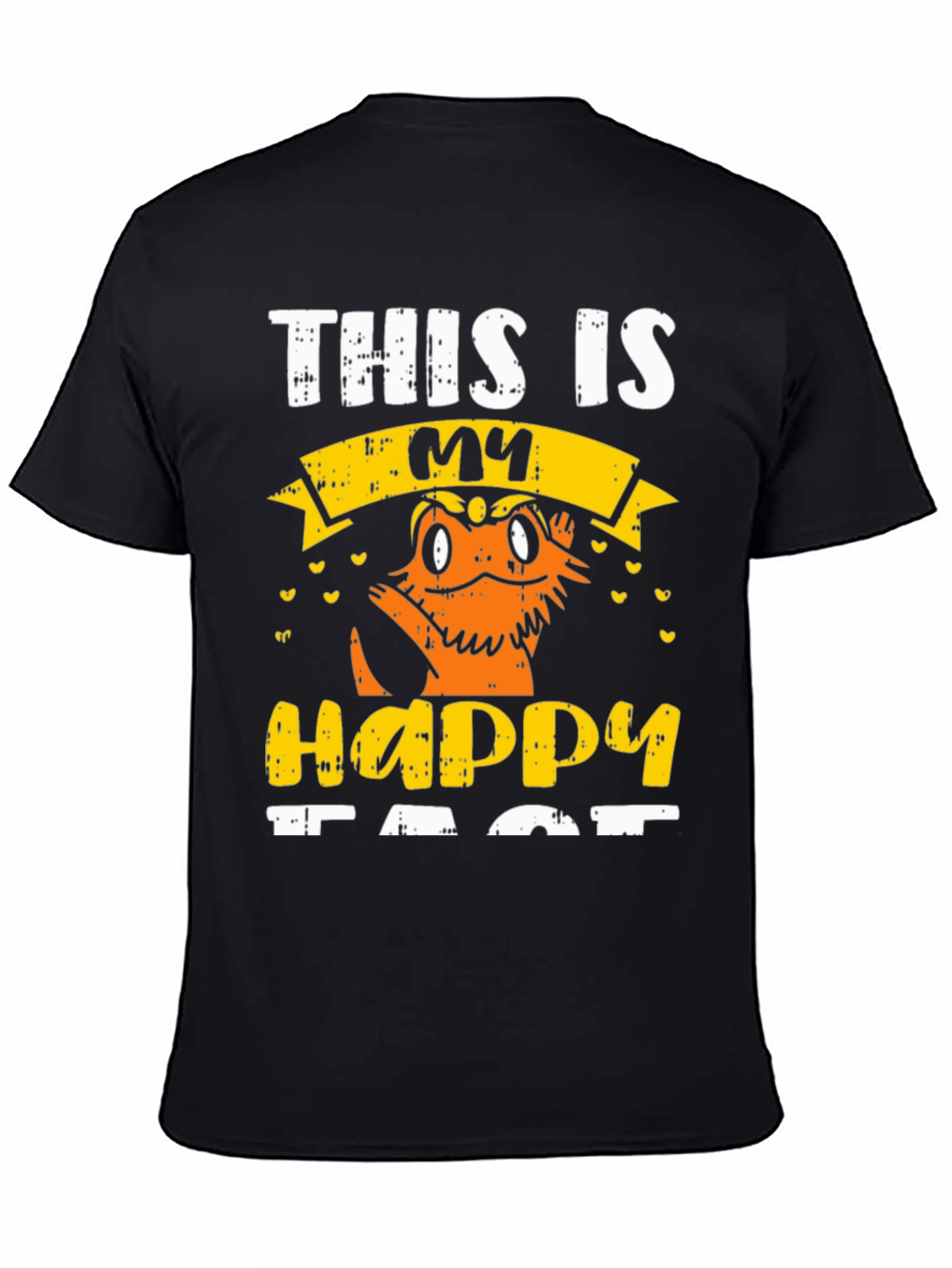 Happy Face Bearded Dragon T-Shirt