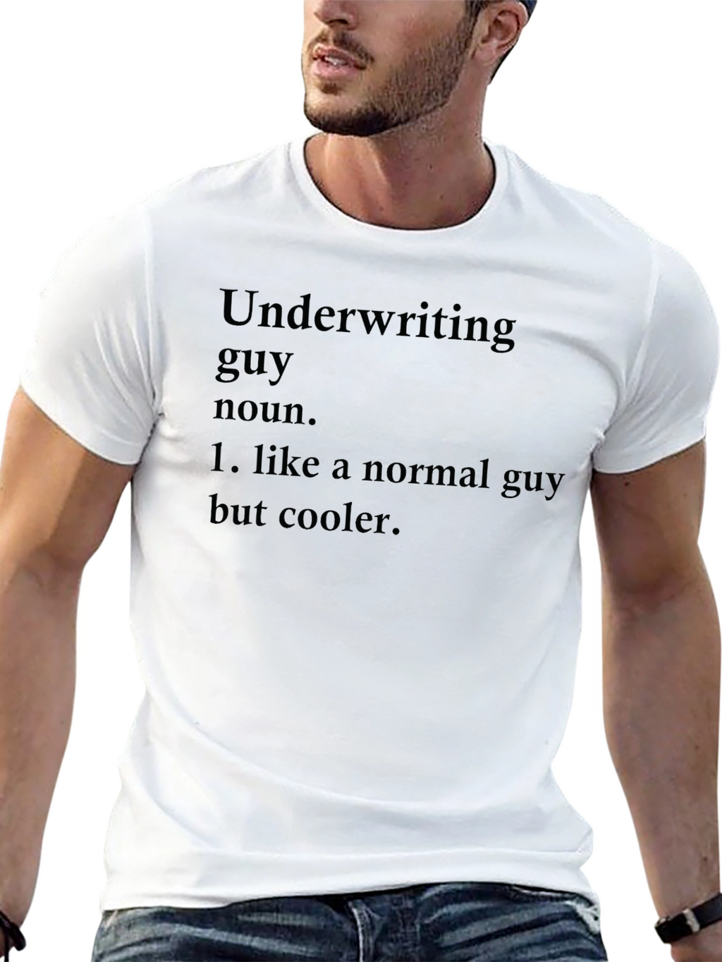 Underwriting Guy T-Shirt - Funny Definition Tee