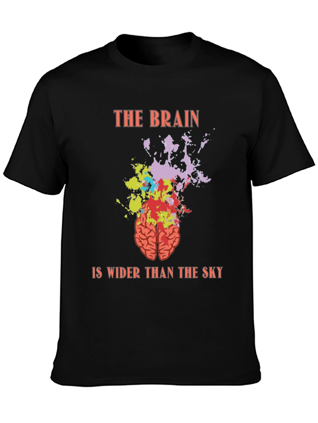 Brain Wider Than The Sky Graphic Tee