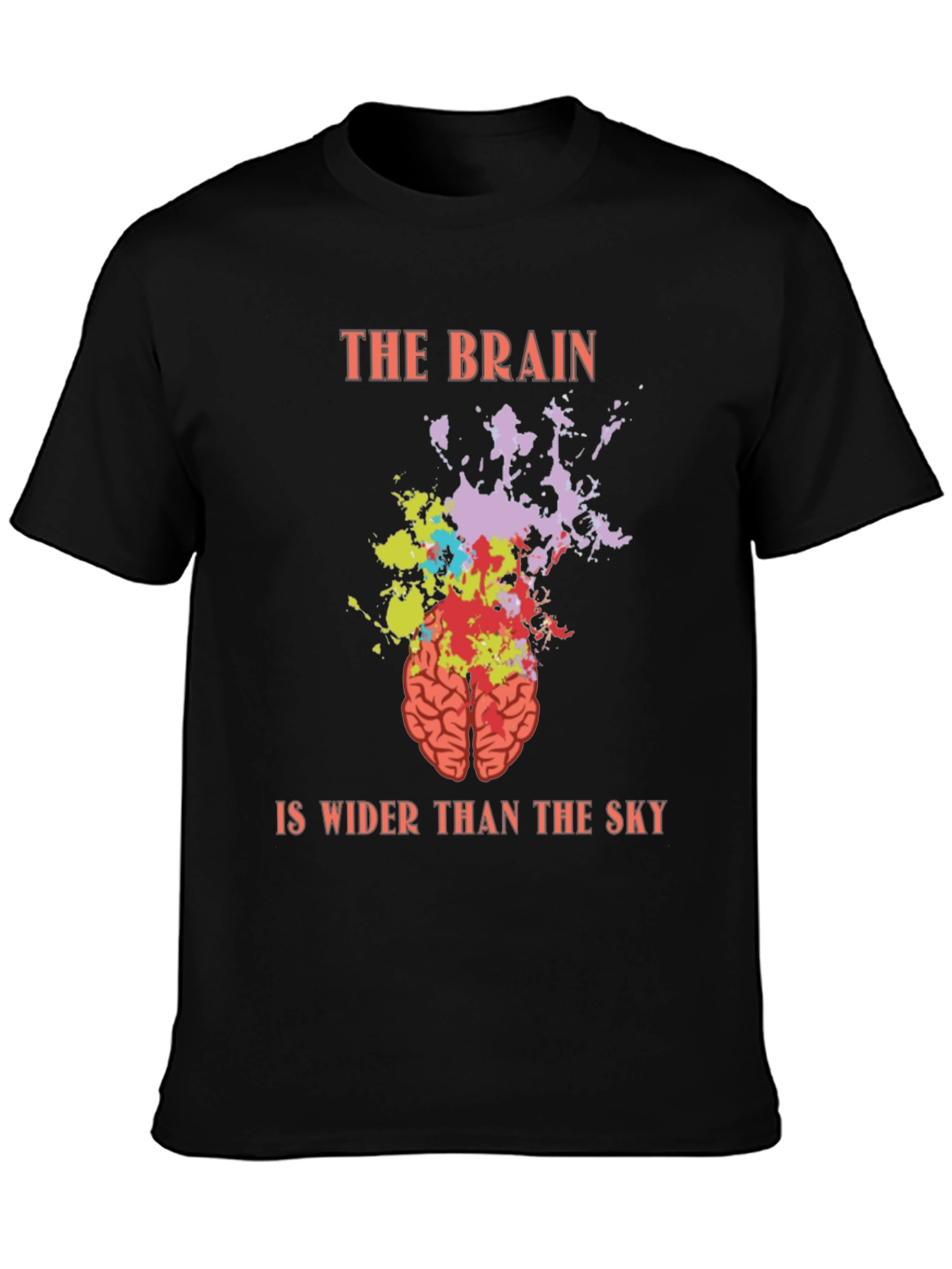 Brain Wider Than The Sky Graphic Tee