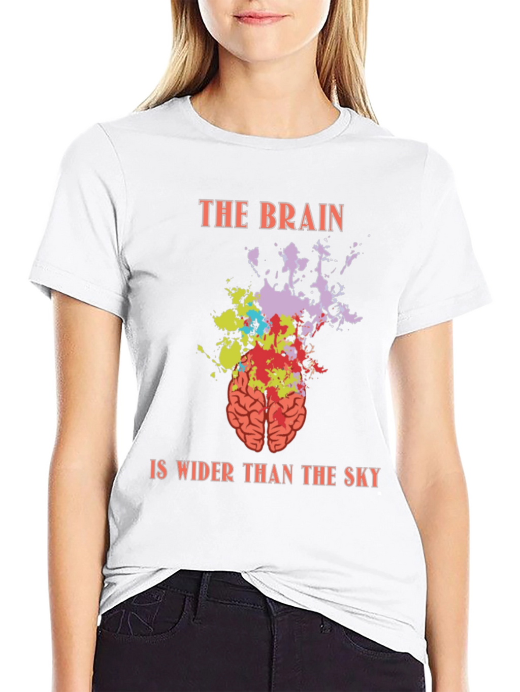 Brain Wider Than The Sky Graphic Tee