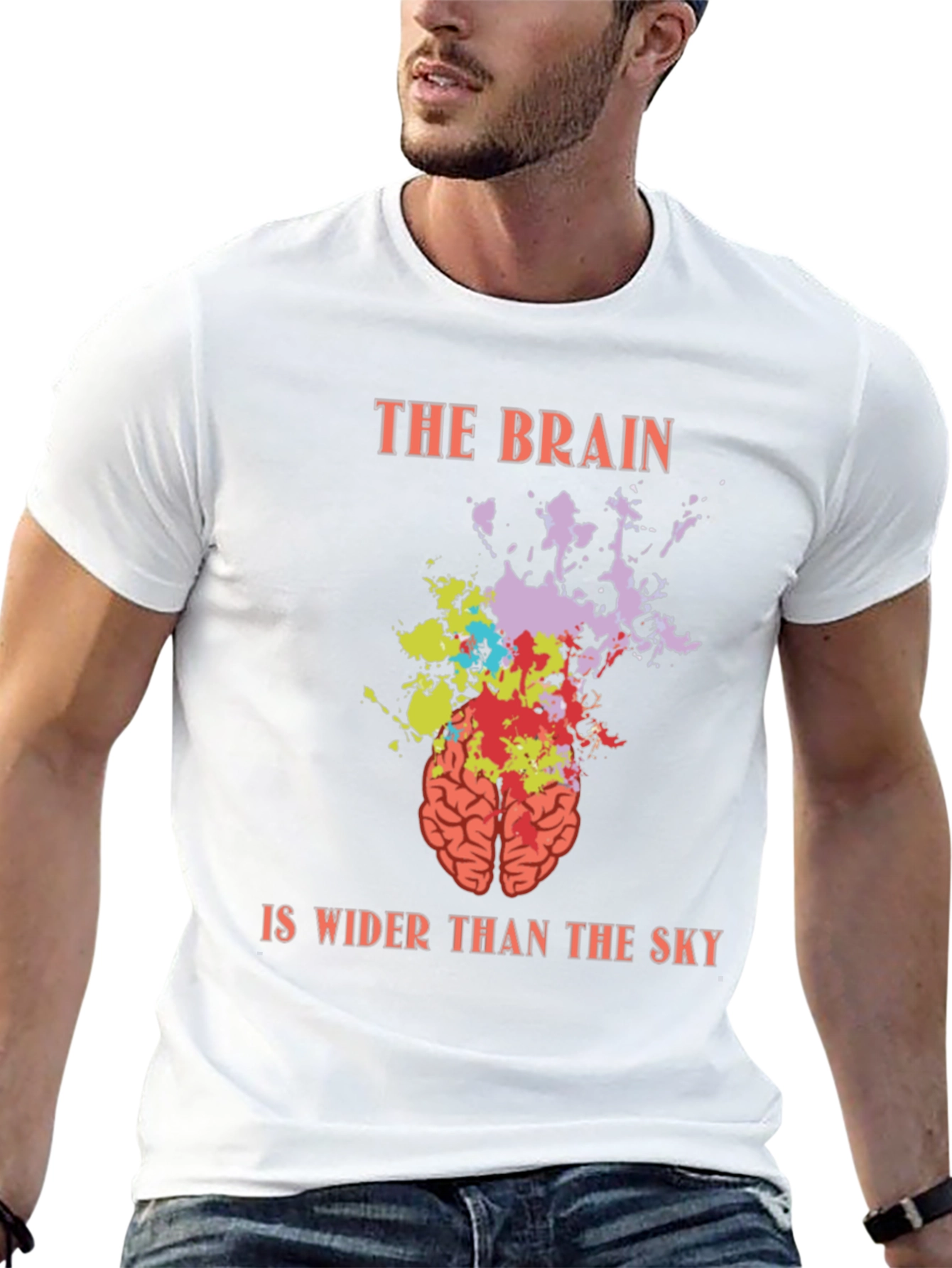 Brain Wider Than The Sky Graphic Tee