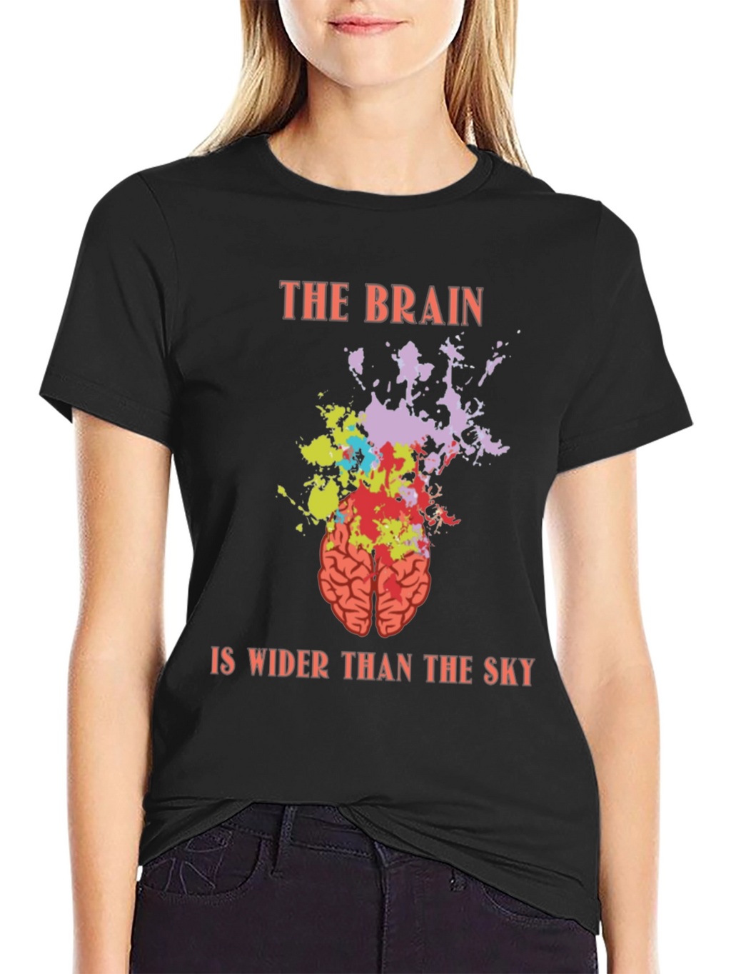 Brain Wider Than The Sky Graphic Tee
