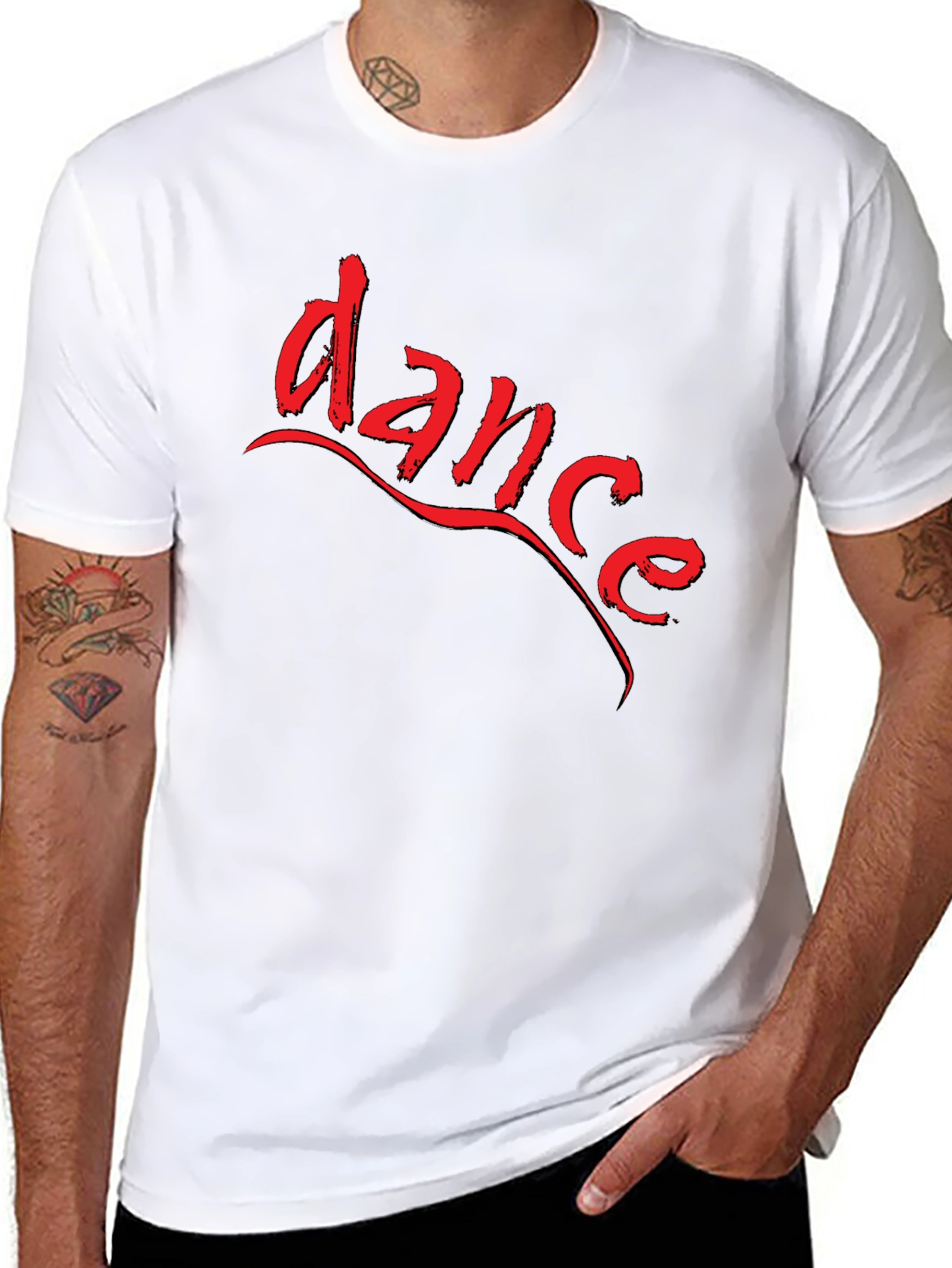 Dance Graphic Tee - Stylish & Comfortable