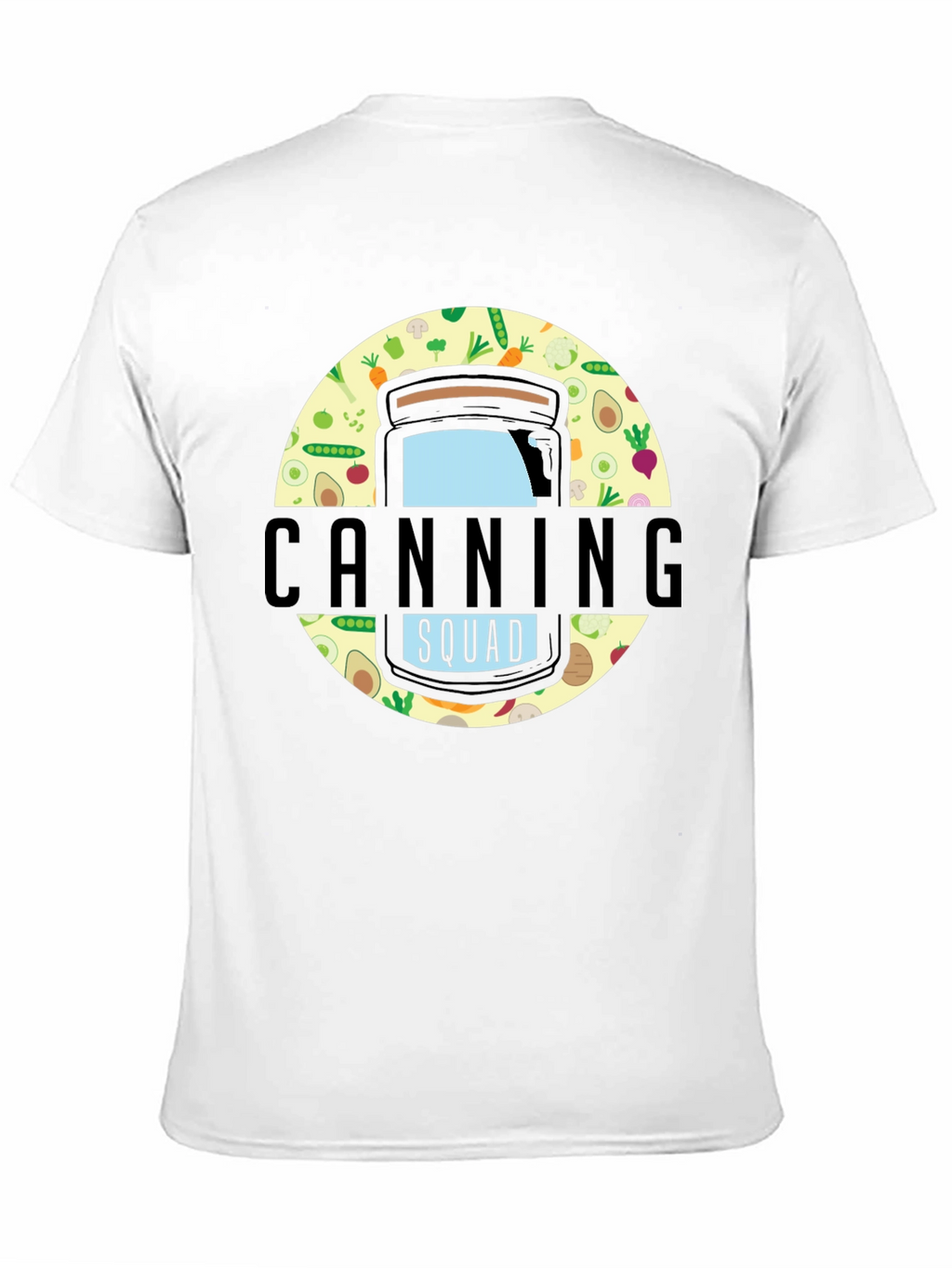 Canning Squad Graphic T-Shirt - Black Cotton Blend