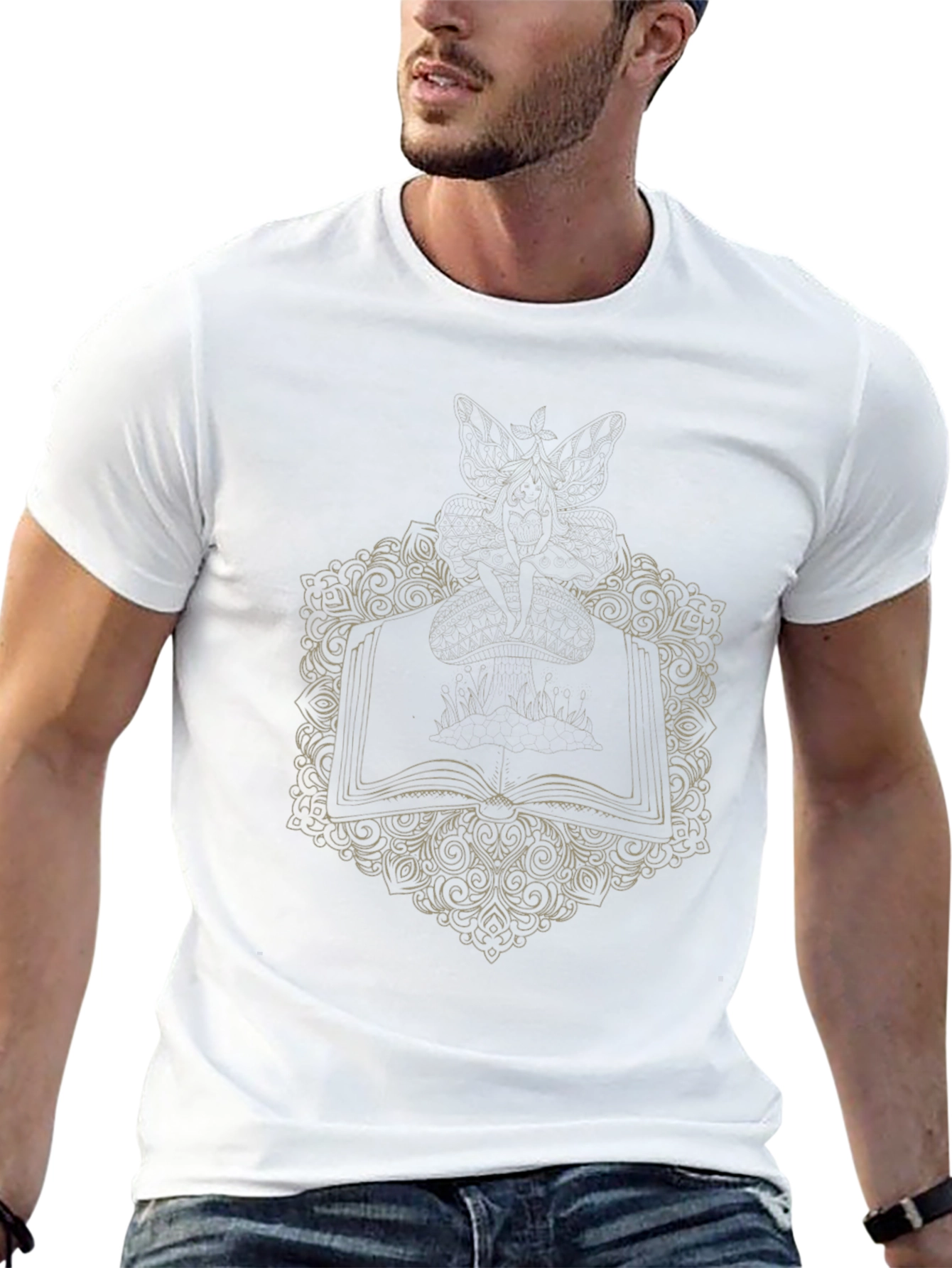 Mystic Book T-Shirt - Graphic Tee for Readers