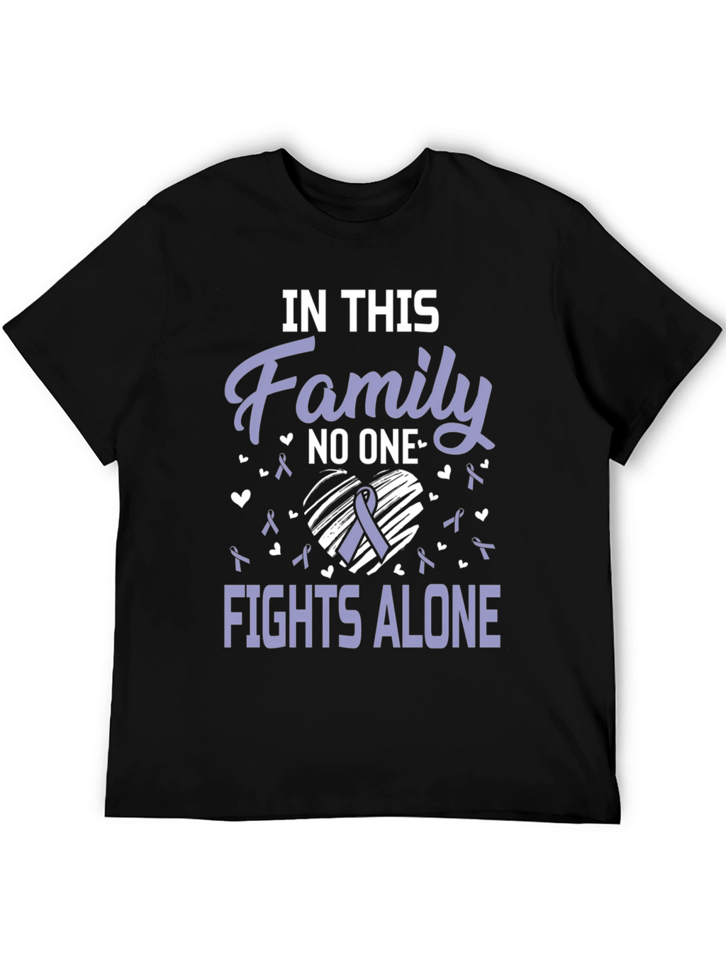 Family Fights Alone Awareness T-Shirt