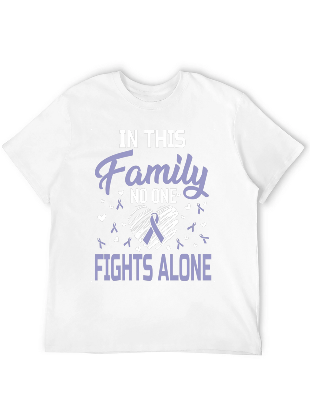 Family Fights Alone Awareness T-Shirt