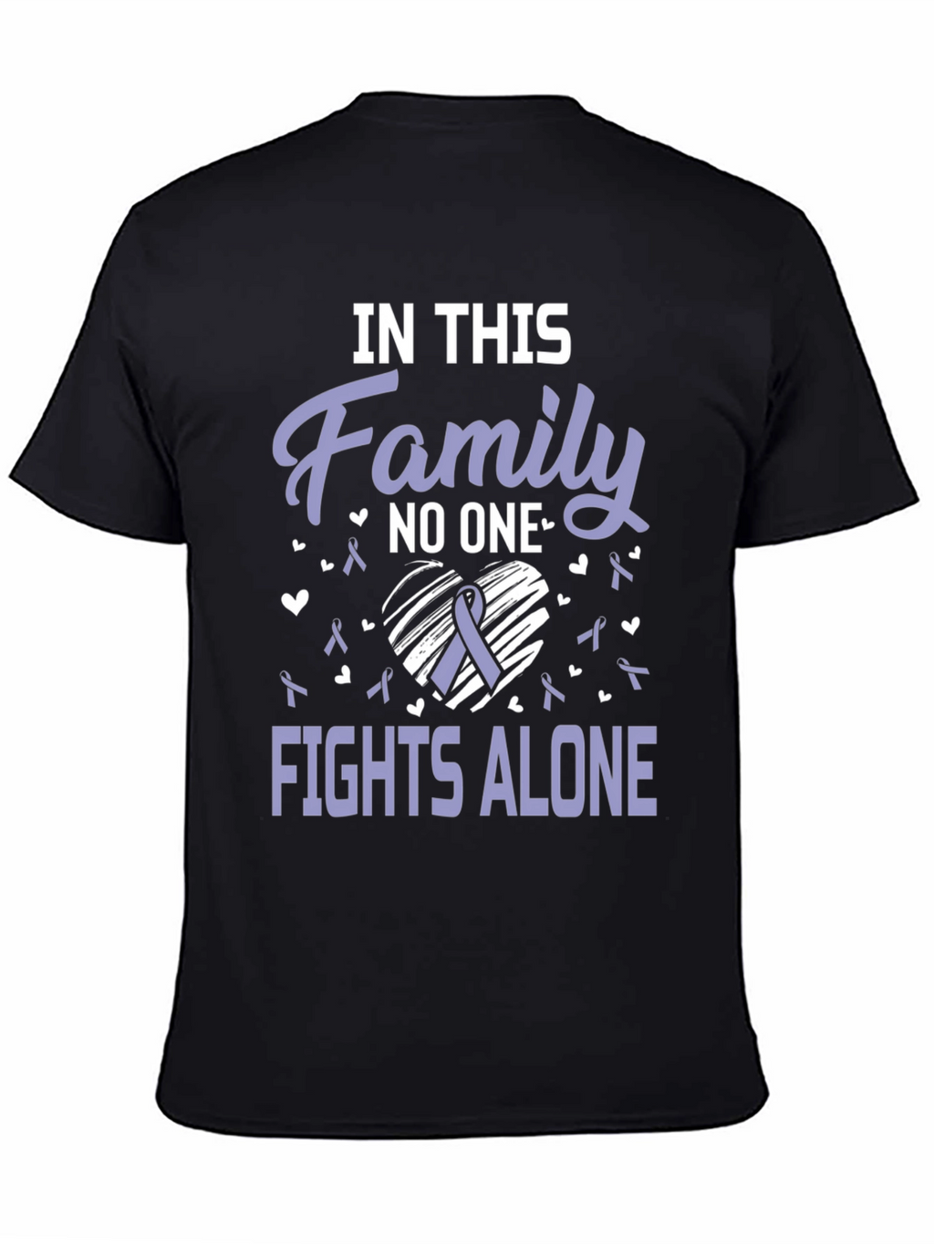 Family Fights Alone Awareness T-Shirt