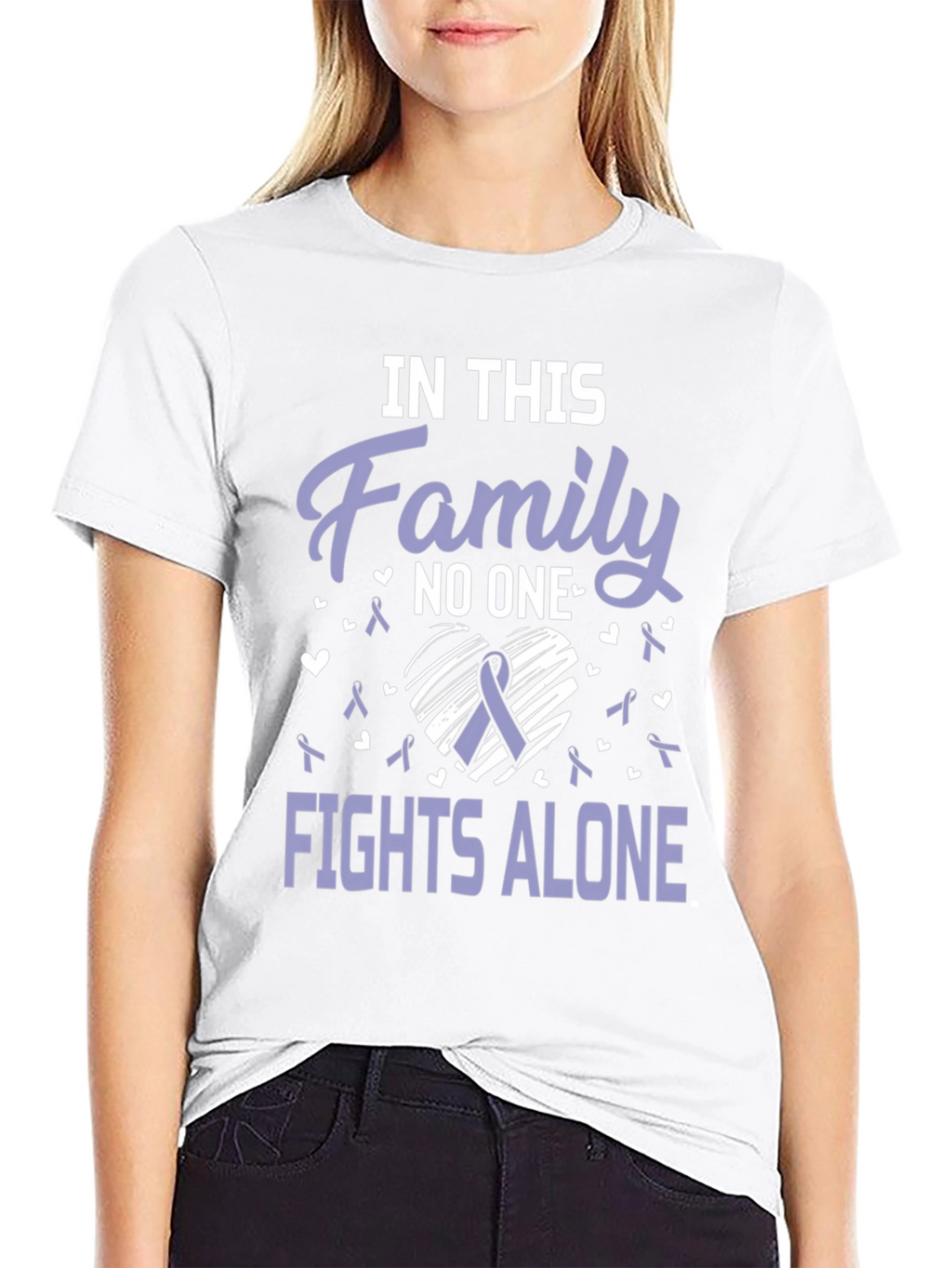 Family Fights Alone Awareness T-Shirt