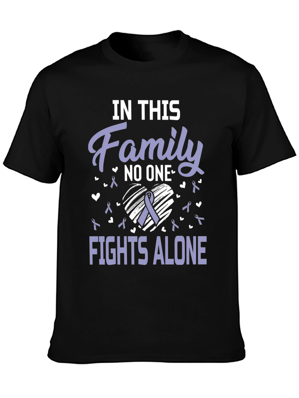 Family Fights Alone Awareness T-Shirt
