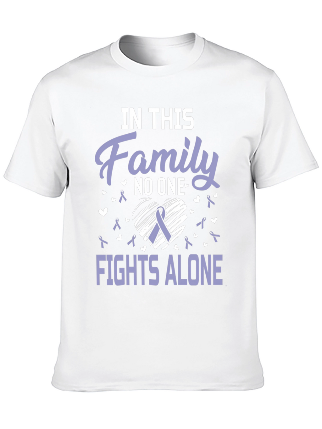 Family Fights Alone Awareness T-Shirt