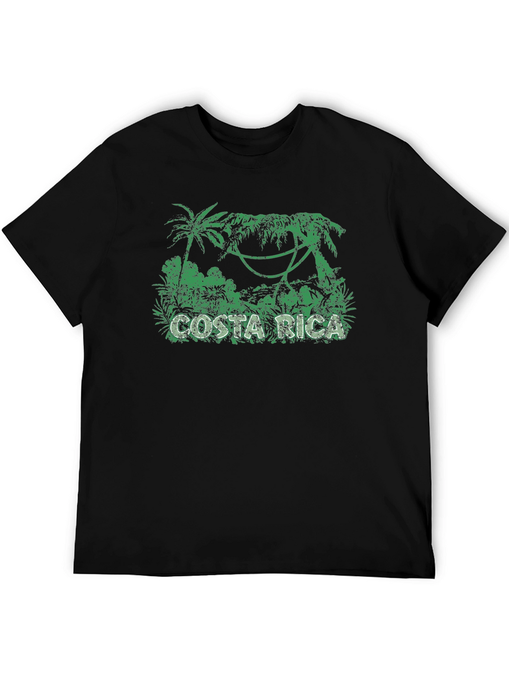 Costa Rica Graphic T-Shirt - Jungle Print Tee