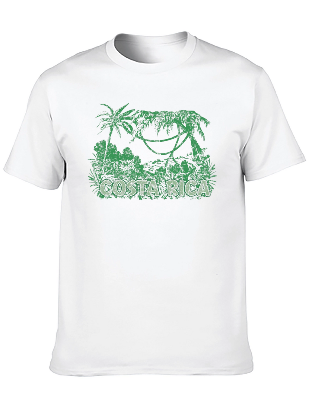Costa Rica Graphic T-Shirt - Jungle Print Tee